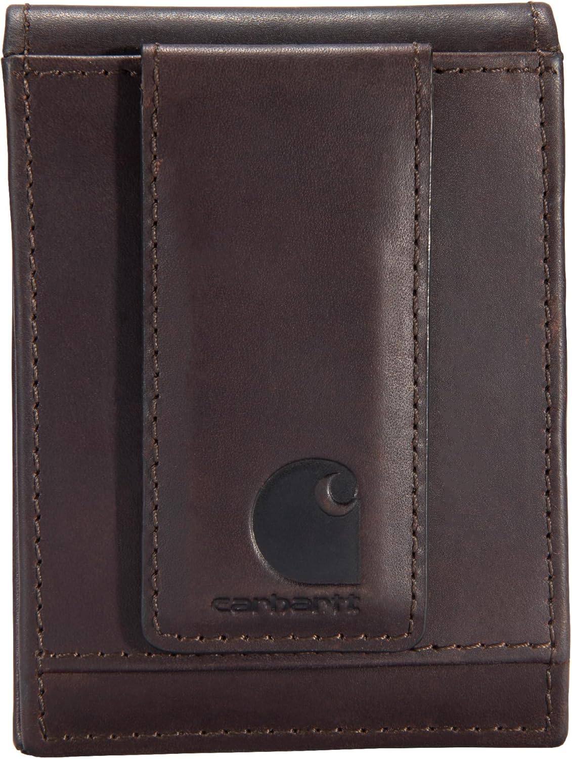 Carhartt Men's Durable Oil Tan Leather Wallet for Everyday Use