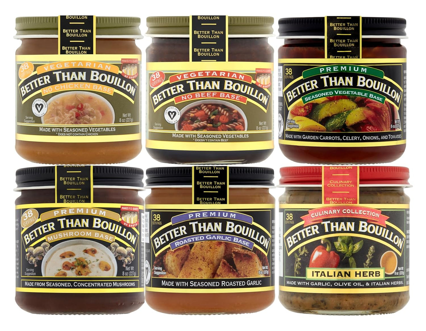 Better Than Bouillon All Vegetarian Base Variety Pack Review