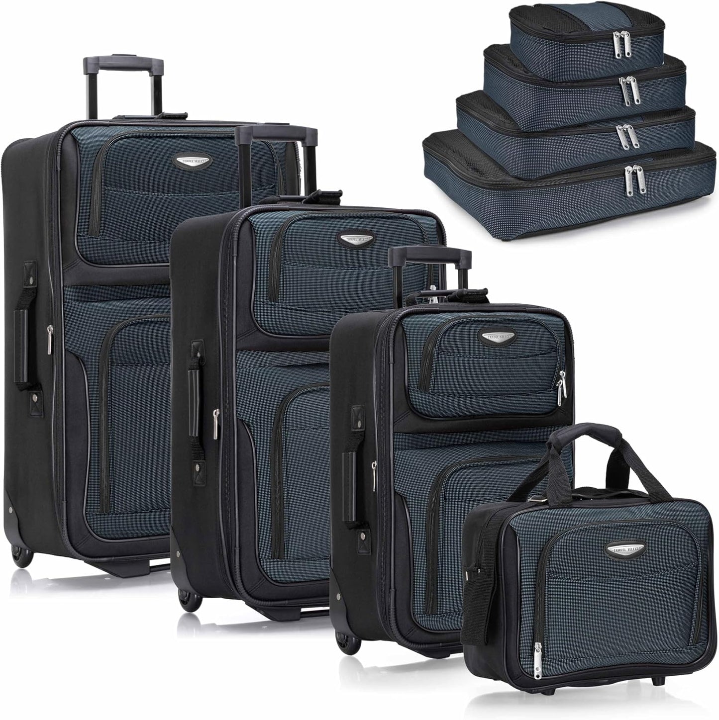 Travel Select Amsterdam 8-Piece Softside Luggage Set for Travelers