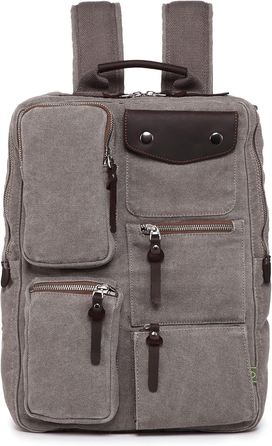 Ridge Valley Canvas Backpack by TSD - Eco-Friendly and Stylish