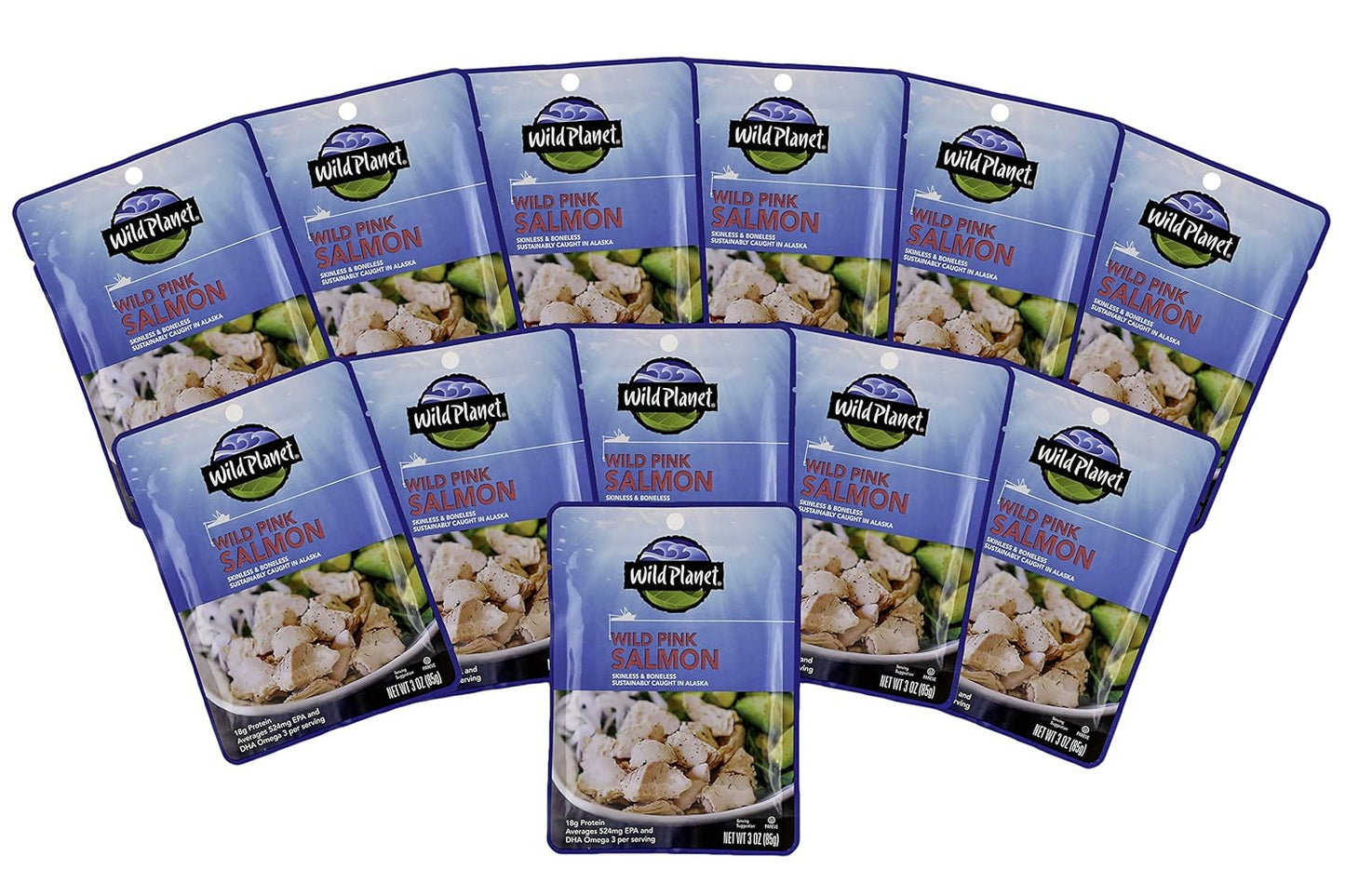 Wild Planet Wild Pink Salmon Pouch 3 Ounce 24 Count Review
