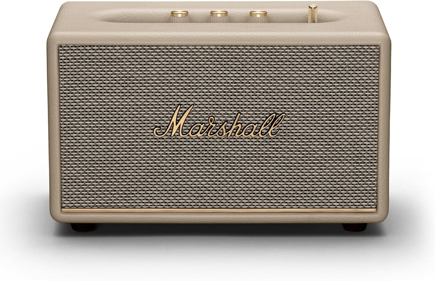 Marshall Acton III Cream Bluetooth Speaker: Bold Sound