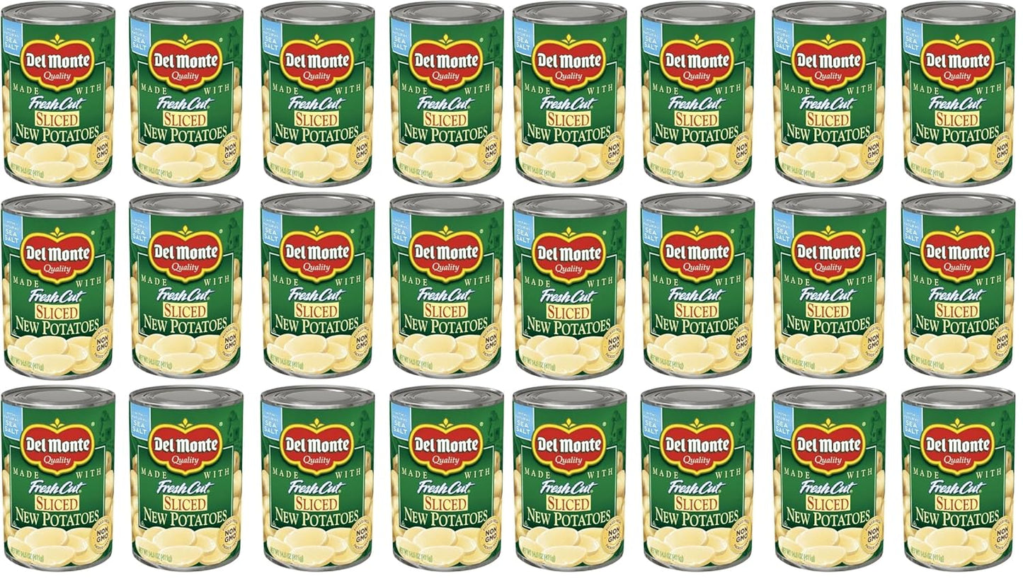 Del Monte Sliced Canned Potatoes - Convenient and Delicious