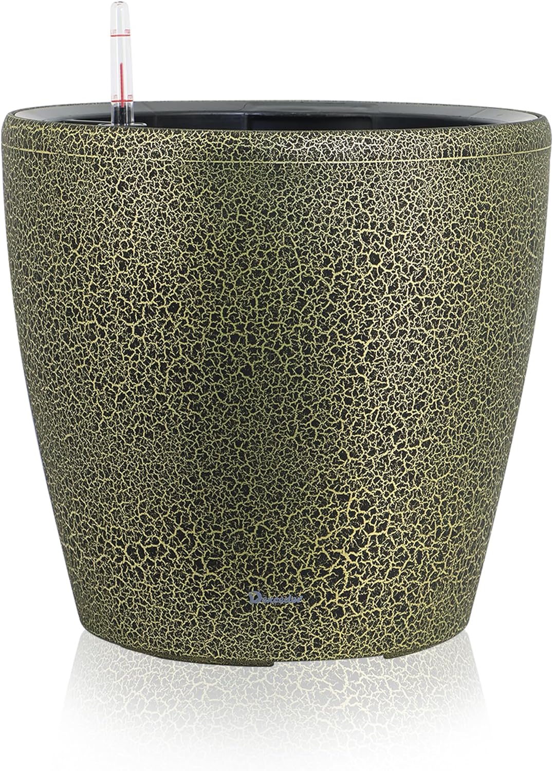 Dexceder 15x14 Self Watering Planter with Wheels for Indoor Use