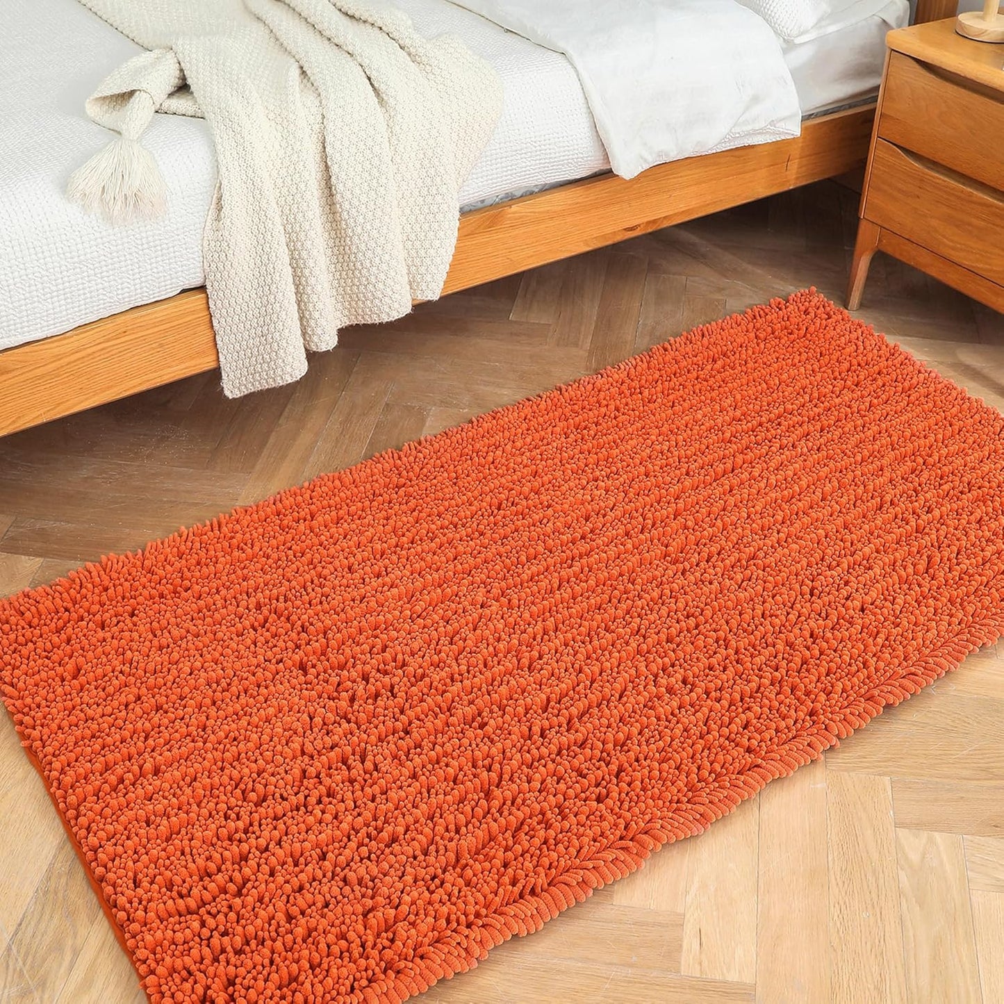 FLOLEOPA Soft Plush Microfiber Bathroom Rugs for Every Home
