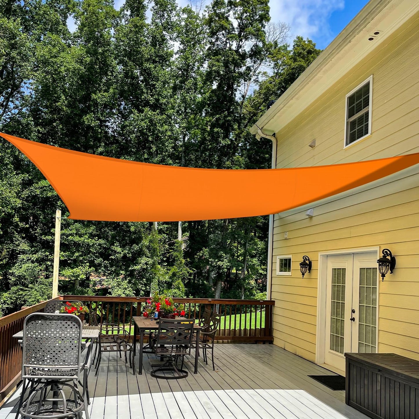 TANG 2ft x 14ft Sun Shade Sail for Outdoor Canopy Protection
