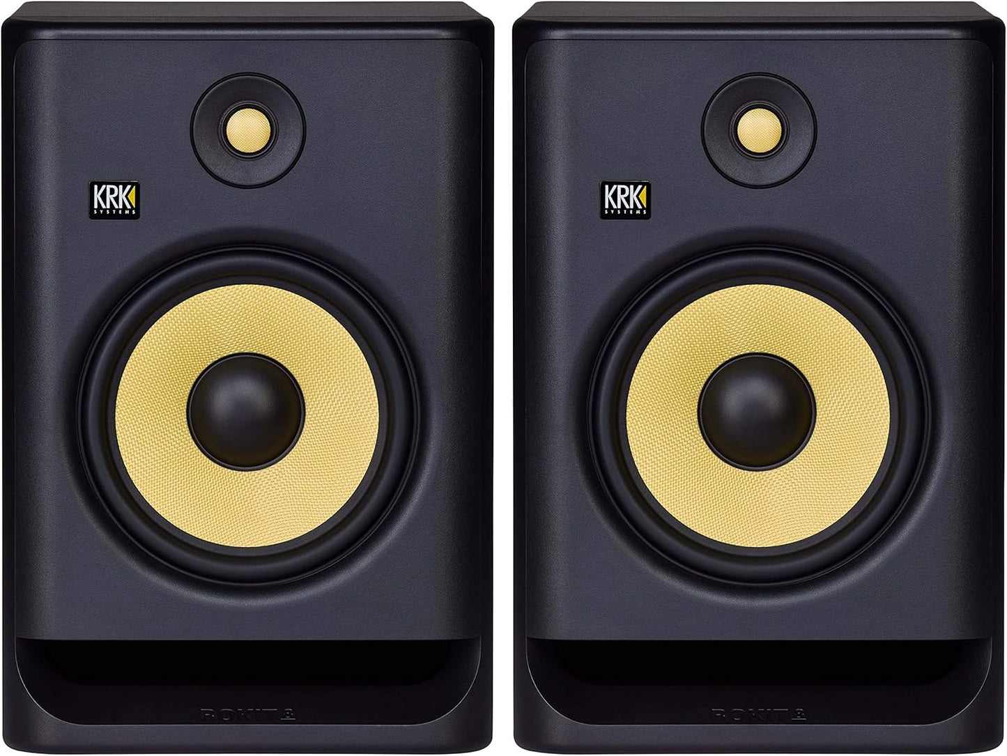 KRK RP8 Rokit 8 G4 Studio Monitor Pair for Professional Sound