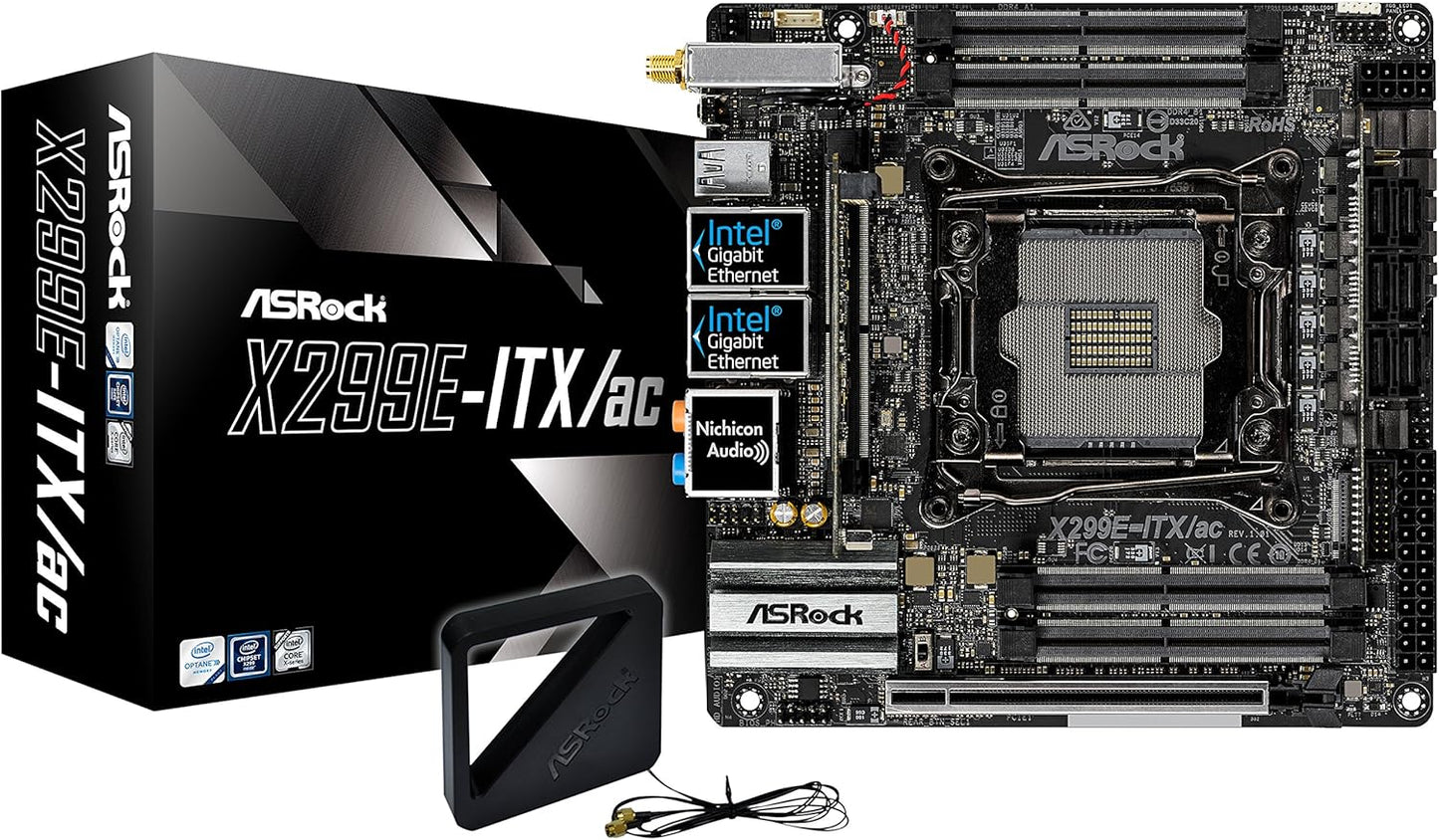 ASRock X299E-ITX AC Motherboard for High-Performance Builds