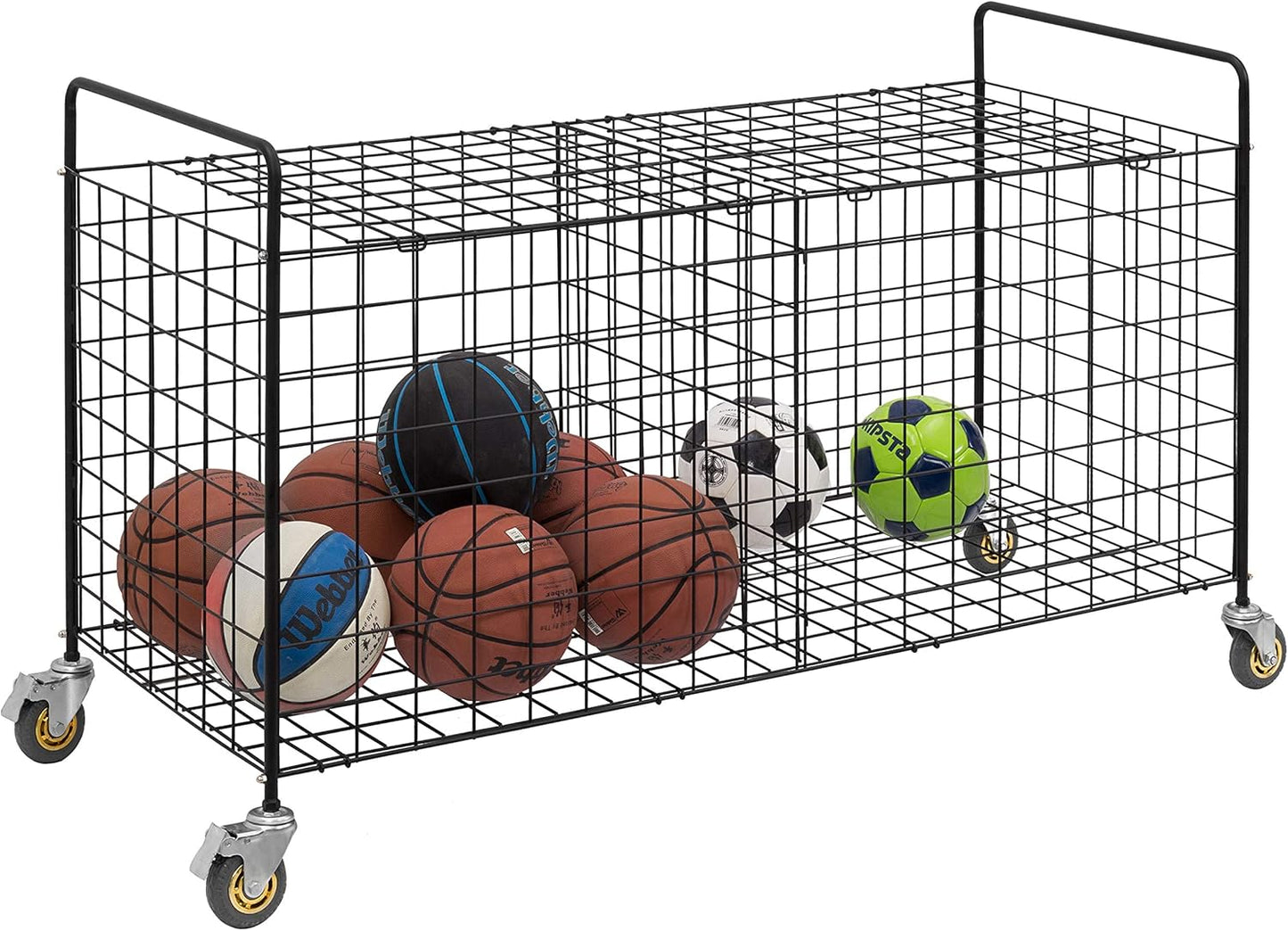 MyGift Heavy-Duty Sports Ball Cart - Organize with Ease!