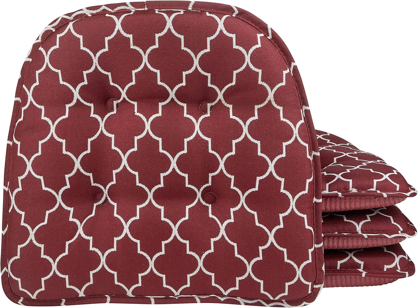 Klear Vu Omega Non-Slip Chair Cushions for Dining and Office
