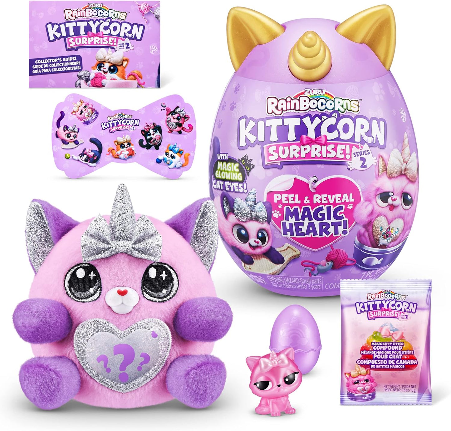 ZURU Rainbocorns Kittycorn Surprise - Collectible Plush