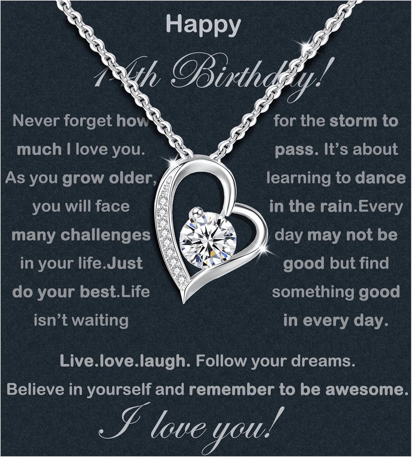 10 Birthday Gifts for Girls 925 Sterling Silver Necklace Ideas