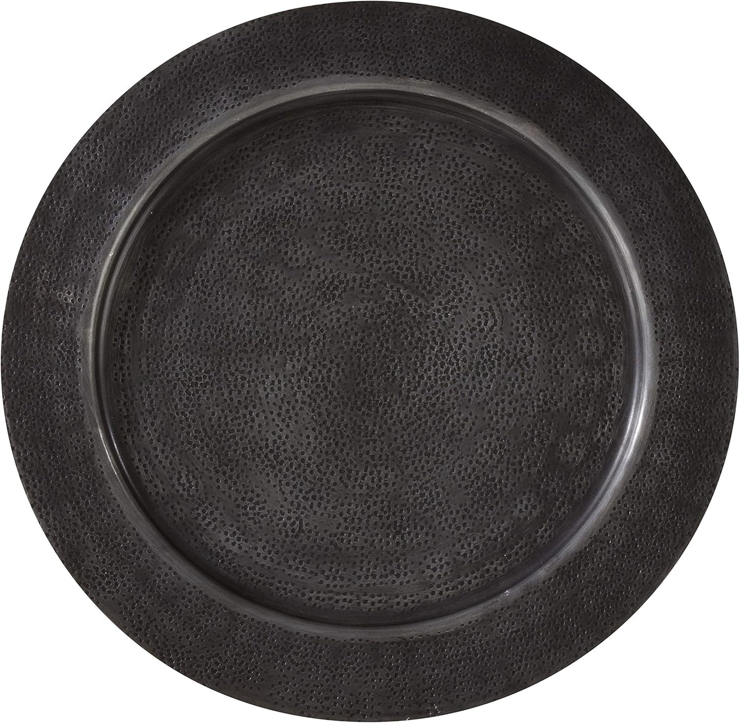 Set of 4 SARO LIFESTYLE Charger Plates - Elegant Hammered Design
