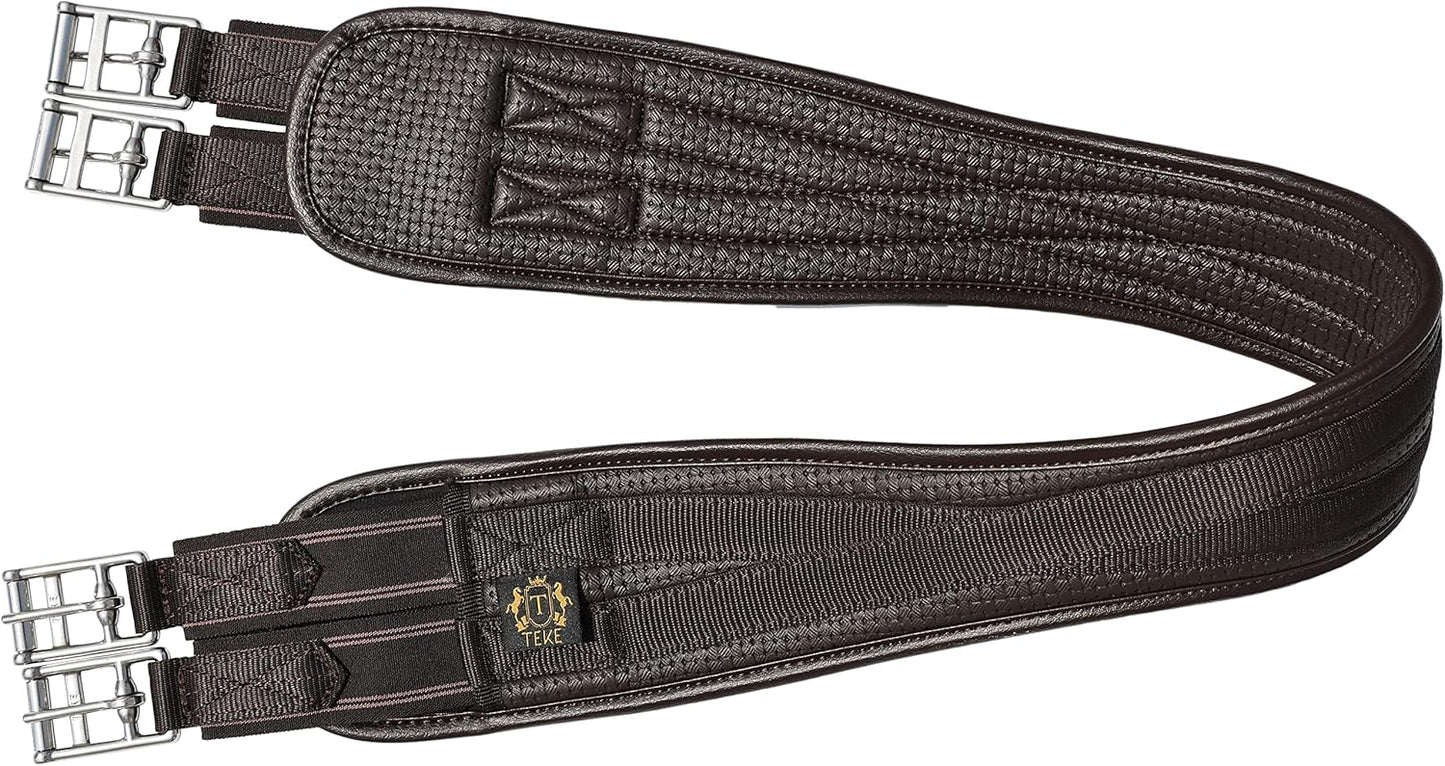 T TEKE Contoured Chafeless Girth for Horses - Comfort & Durability