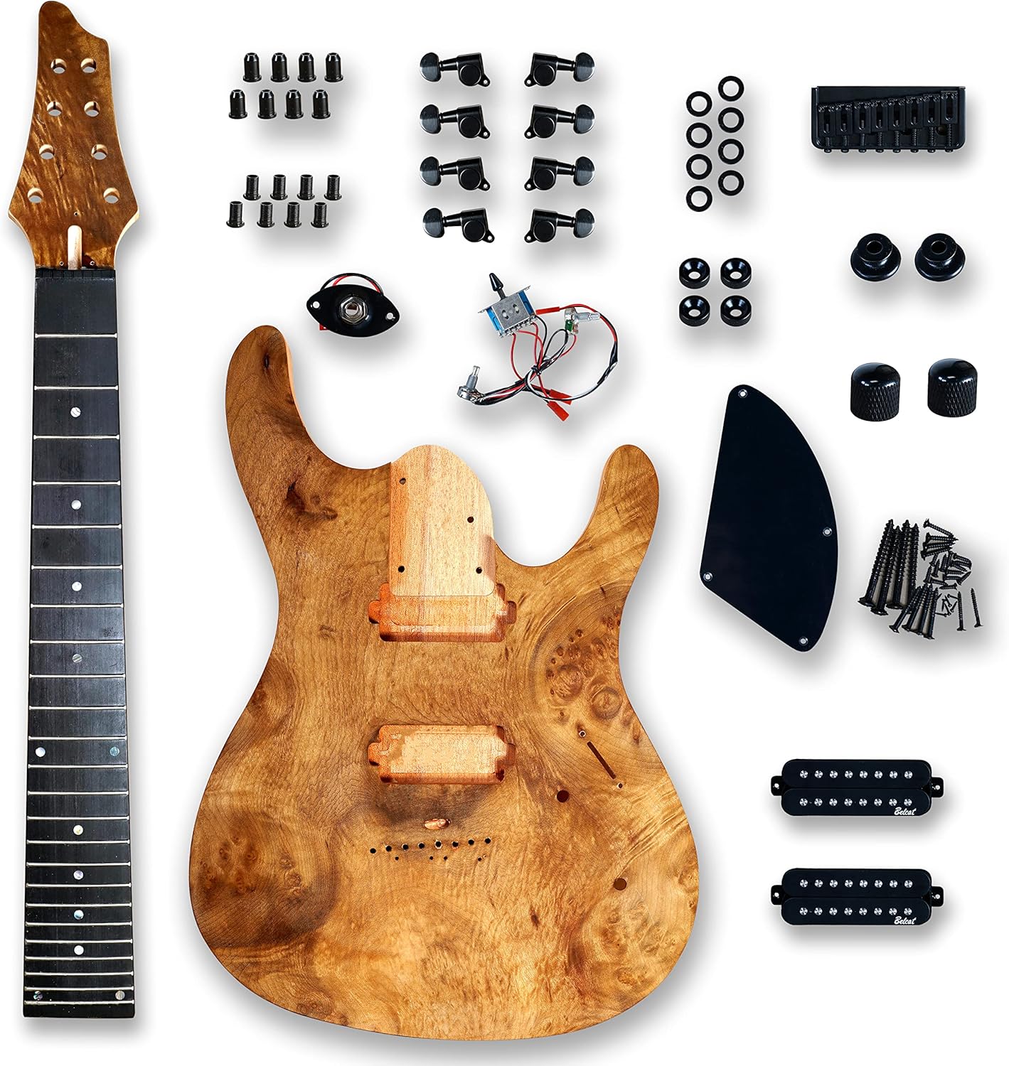BexGears DIY 8 String Electric Guitar Kits for Music Lovers
