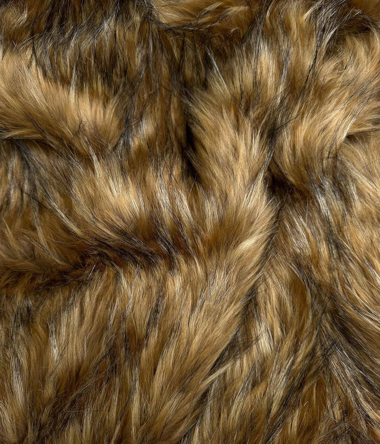 Faux Animal Fur Fabric for Coats and Costumes - 65in Wide