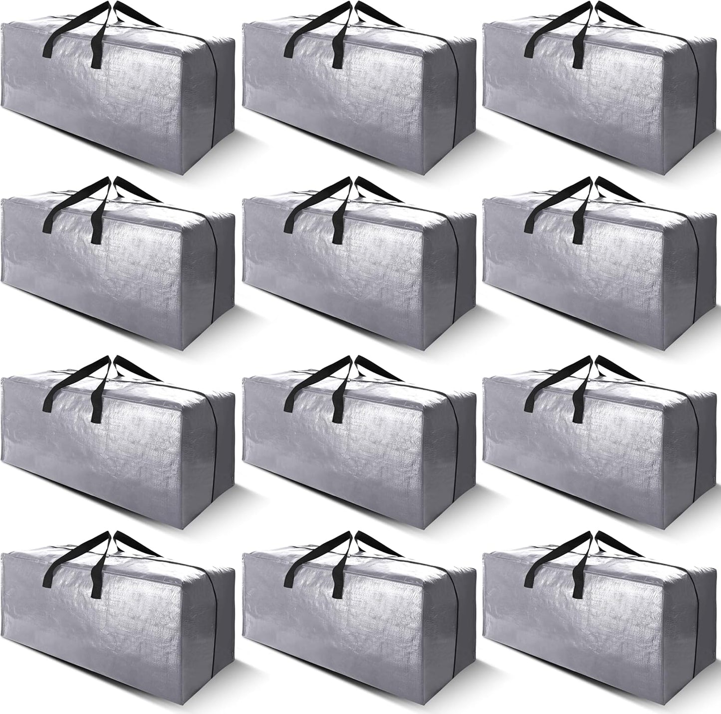 Cosy Family Extra Large Moving Bags - 12 Pack Storage Totes