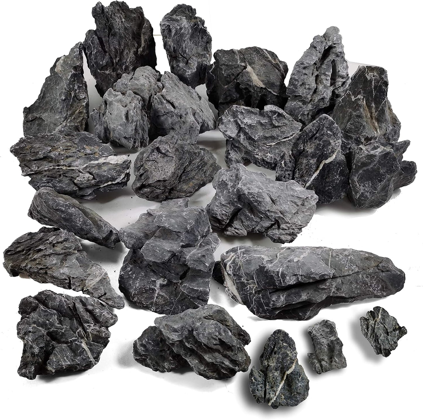 Voulosimi 44 lb Seiryu Rock Stone for Aquariums and Landscaping
