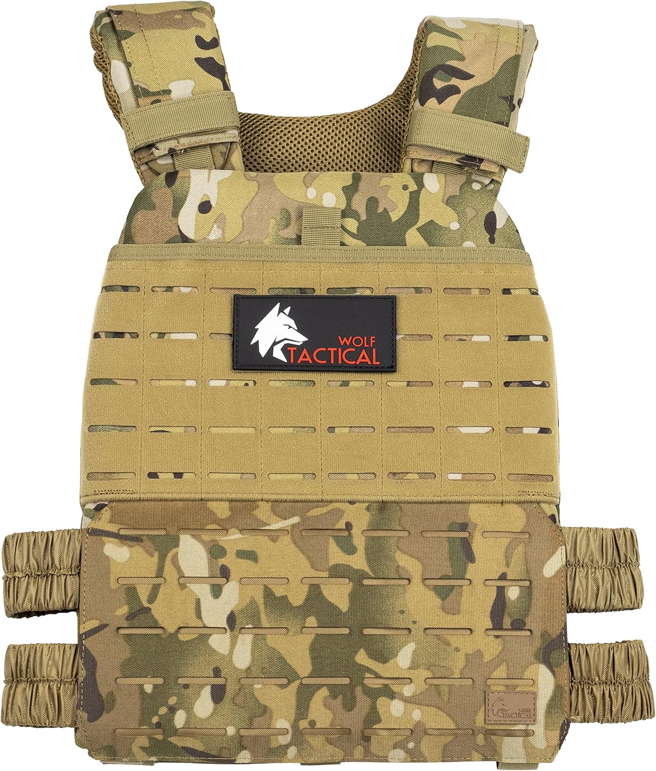 WOLF TACTICAL Adjustable Weighted Vest for Strength Training