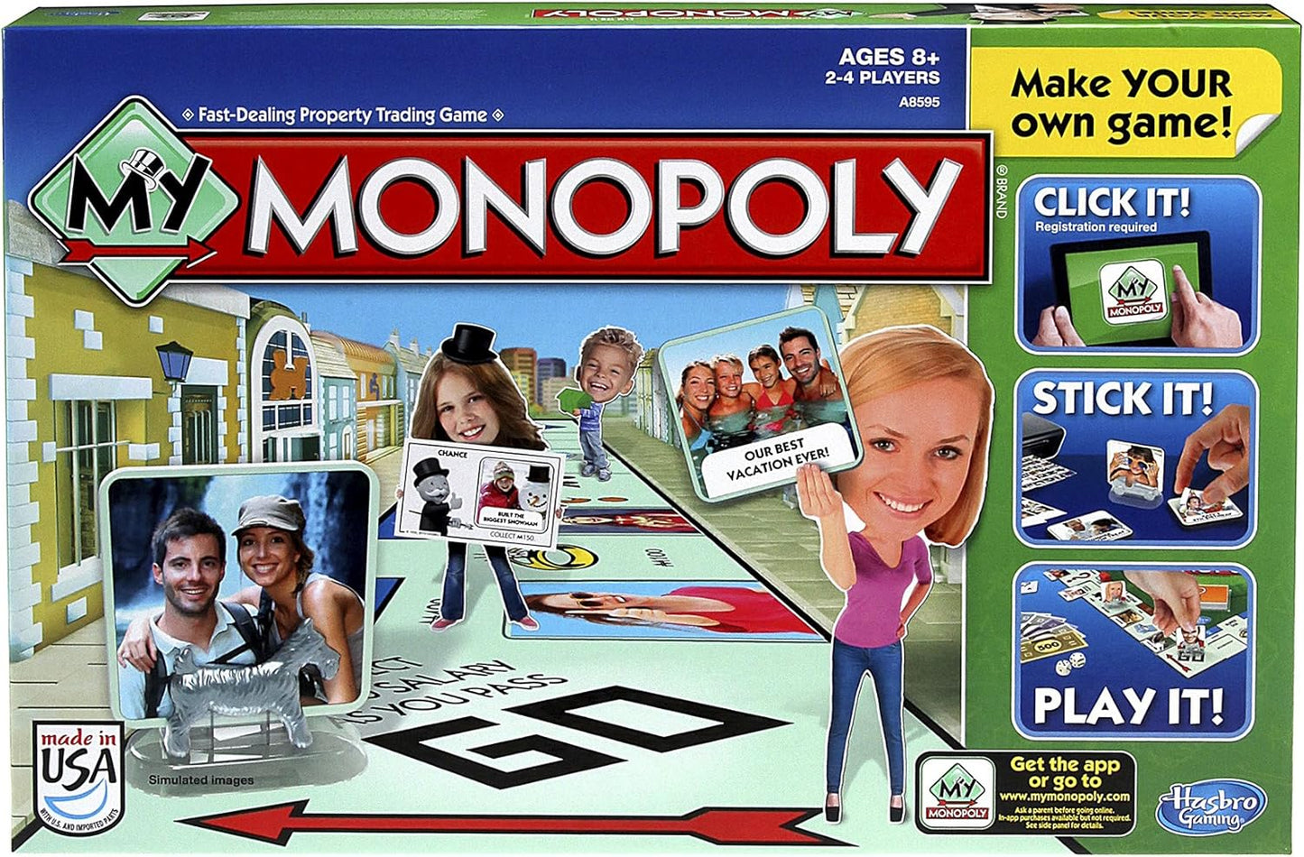 Customize Fun: Hasbro My Monopoly Game