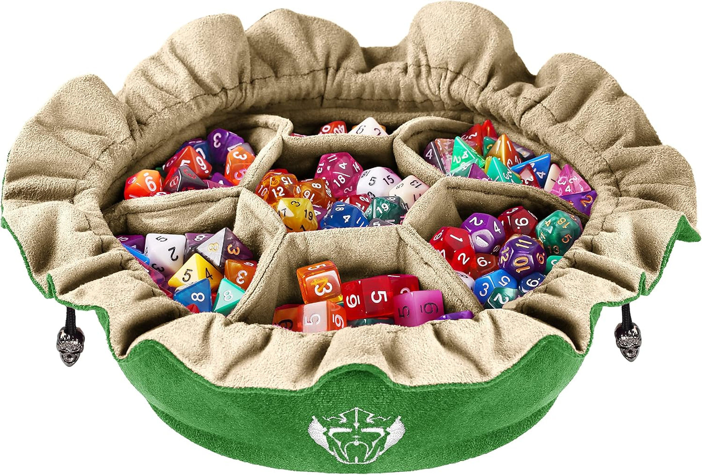 CardKingPro Immense Dice Bags with Pockets - Perfect for D&D