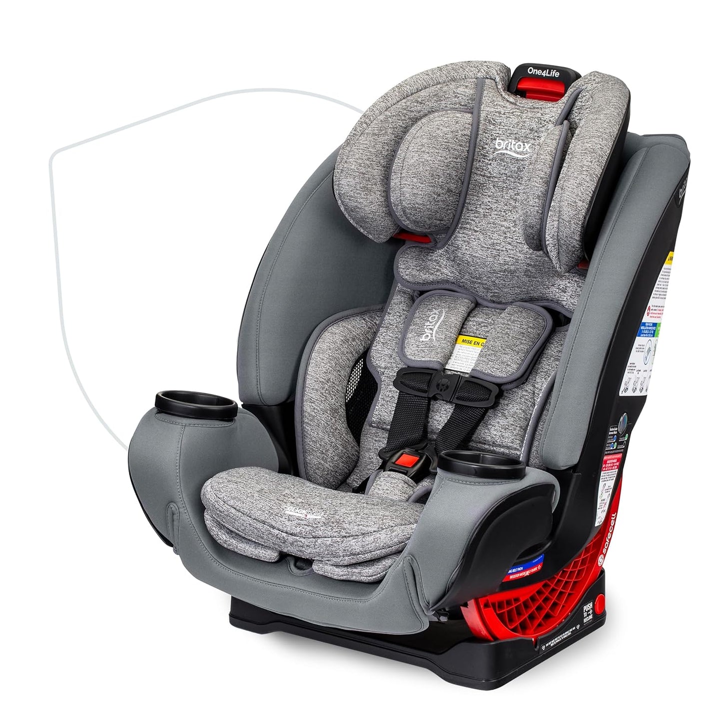 Britax One4Life Convertible Car Seat for 10 Years of Use
