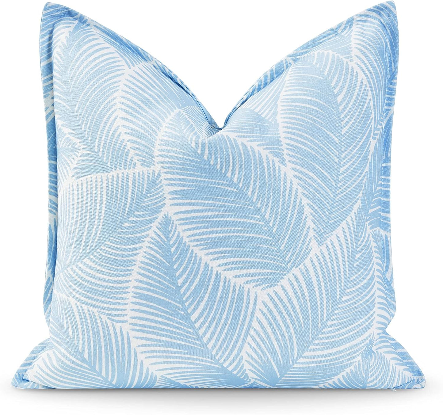 Hofdeco Premium Coastal Hampton Style Pillow Cover for Indoors