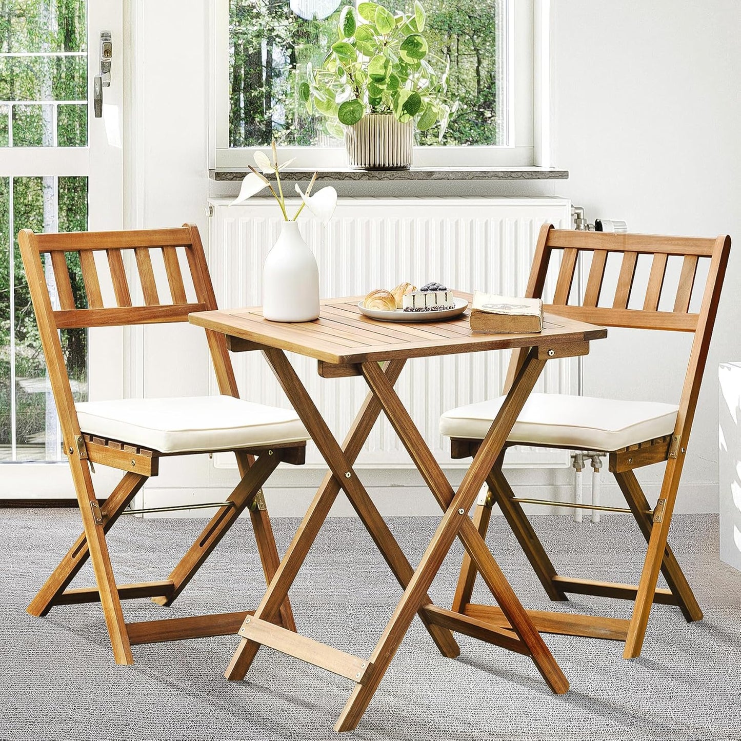 IDZO Heavy Duty 400lbs Capacity Patio Bistro Sets for Outdoors