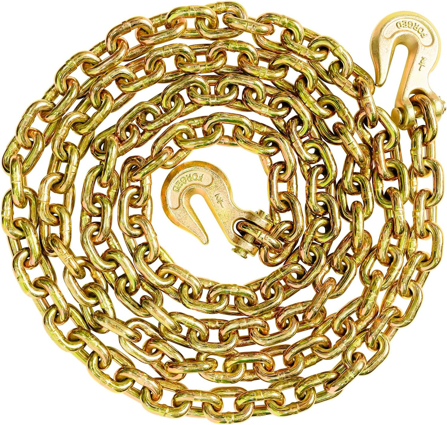 1/2 Chain Trailer Chains with Hooks for Heavy-Duty Use