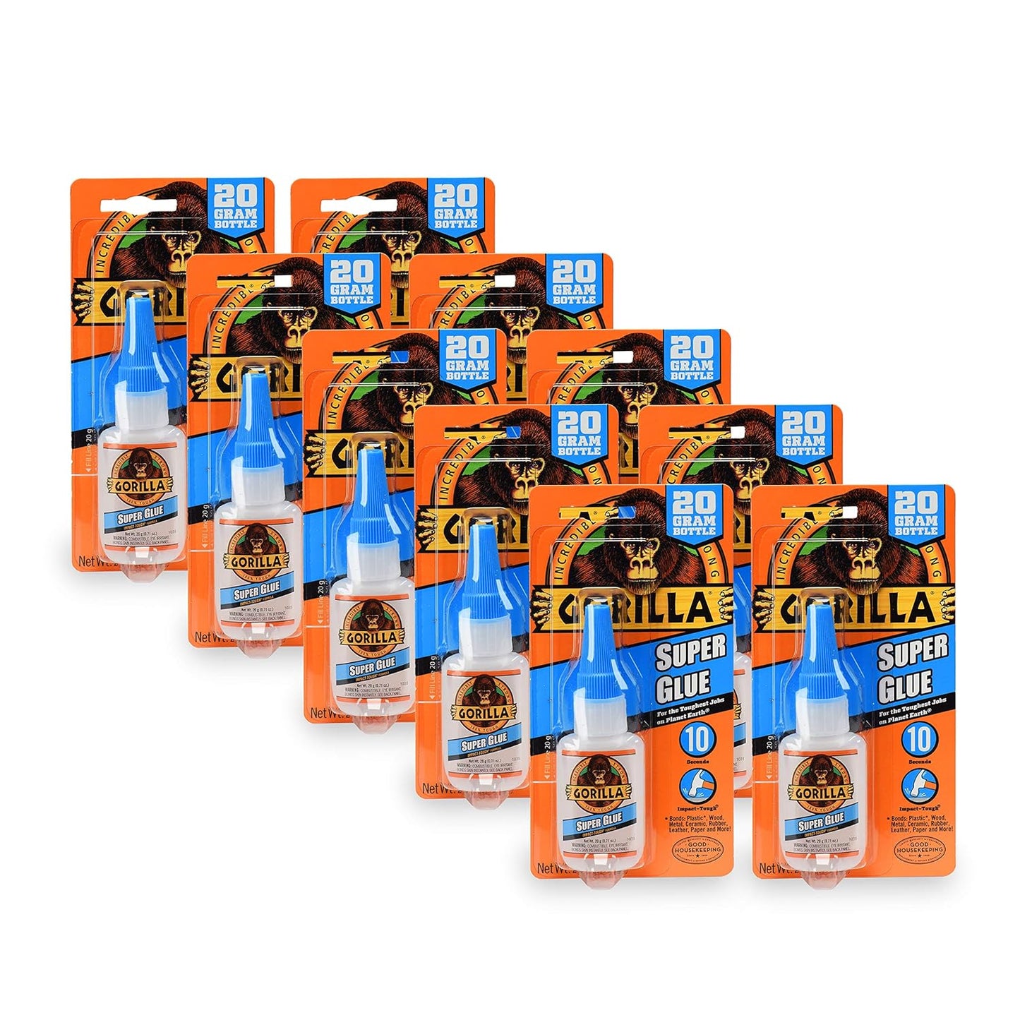 Gorilla Super Glue for All Purpose Projects and Repairs