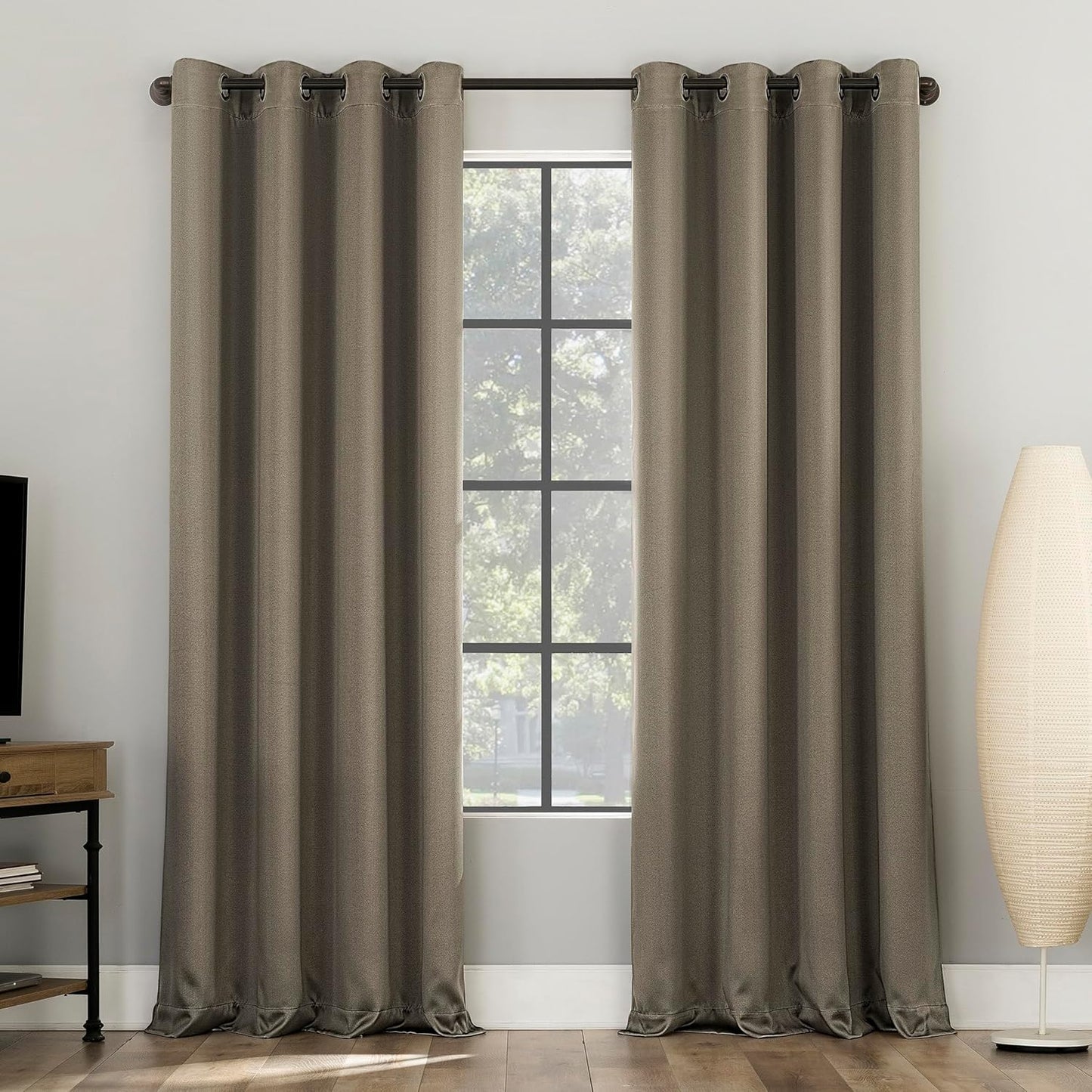 Sun Zero Nordic 100% Blackout Grommet Curtain Panel Pair Review