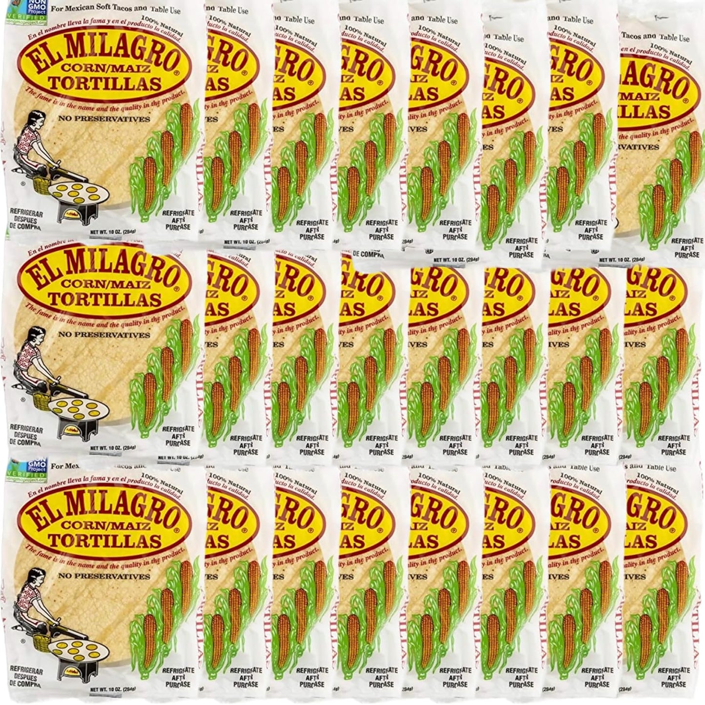 El Milagros Corn Tortillas - Authentic Mexican Flavor in Bulk