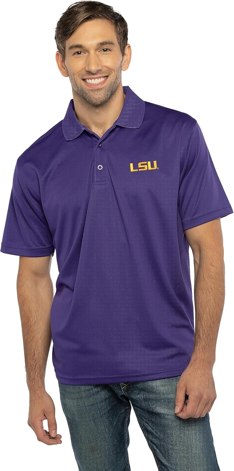 Men's Collegiate Premium Moisture Wicking Team Color Polo