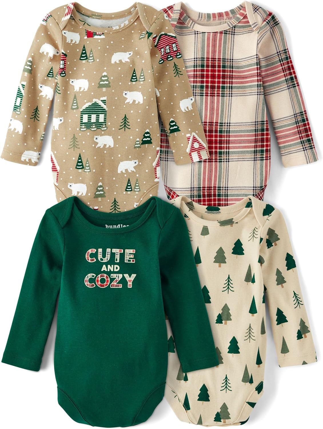 Baby Boys Long Sleeve Bodysuits Multipacks for Cozy Comfort