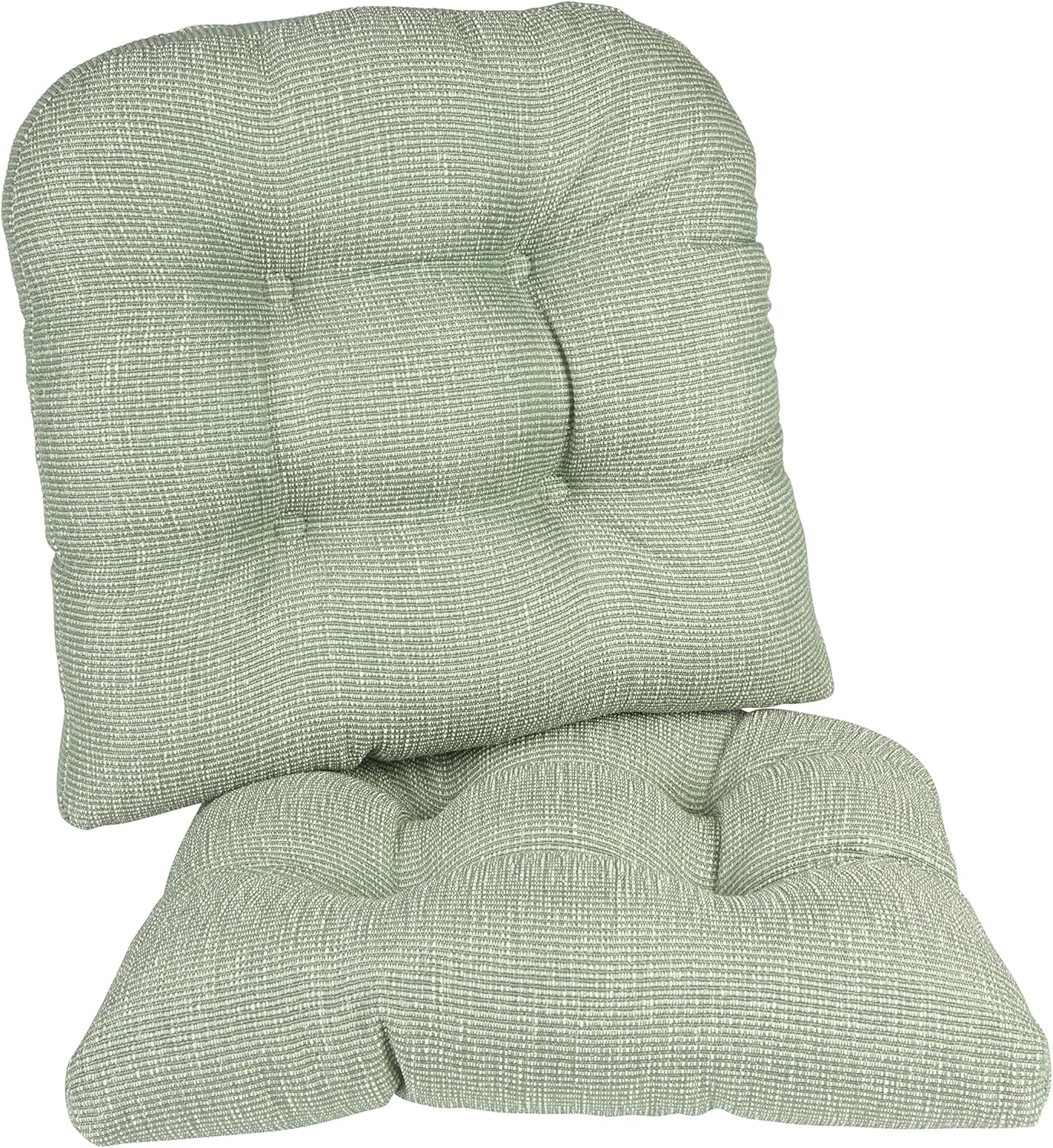 Klear Vu Gripper Overstuffed Non-Slip Dining Chair Cushions