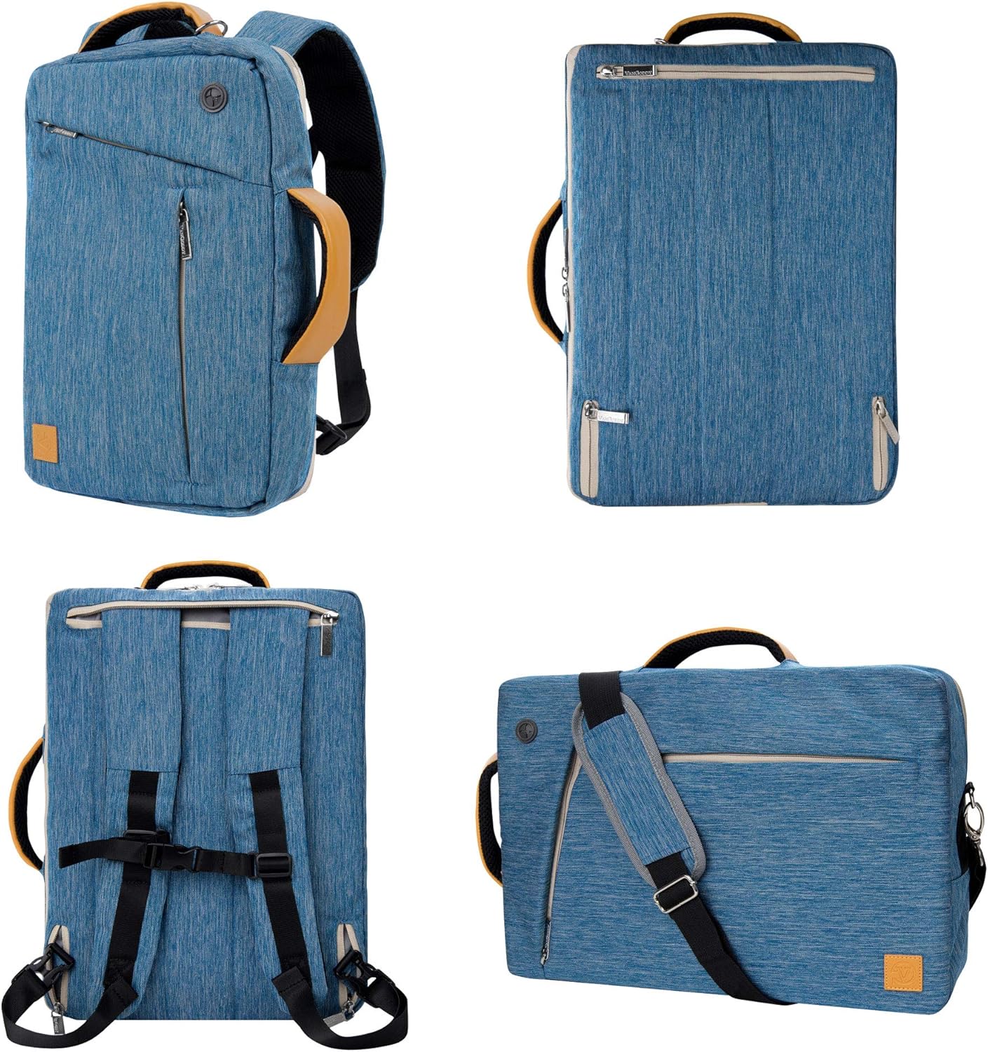 Hybrid Laptop Backpack for Dell XPS 13 and ThinkPad 14 Inch