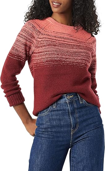Soft-Touch Crewneck Novelty Sweater for Women - Cozy Style