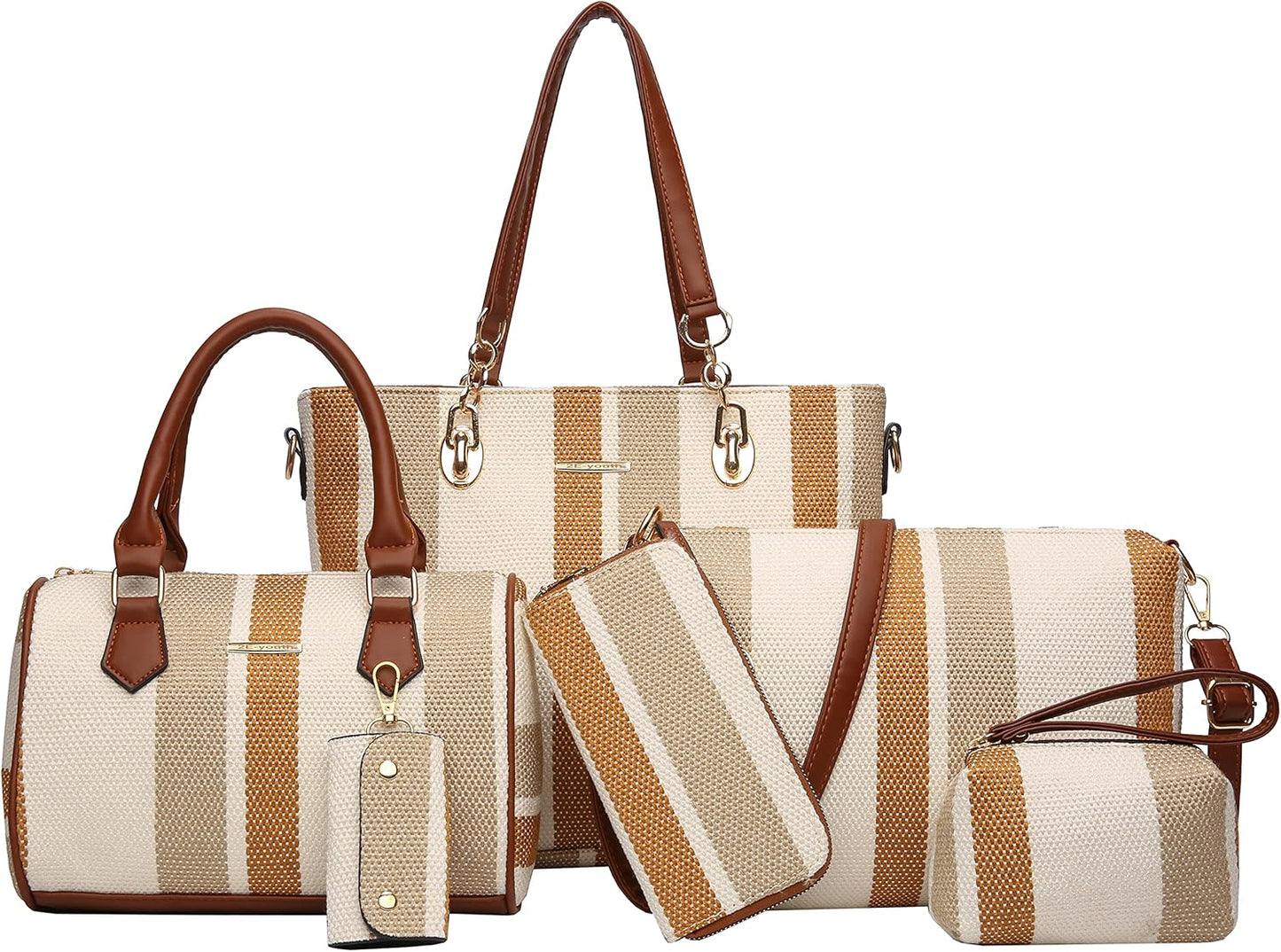 2E-youth Designer Purses and Handbags for Women - Stylish Set