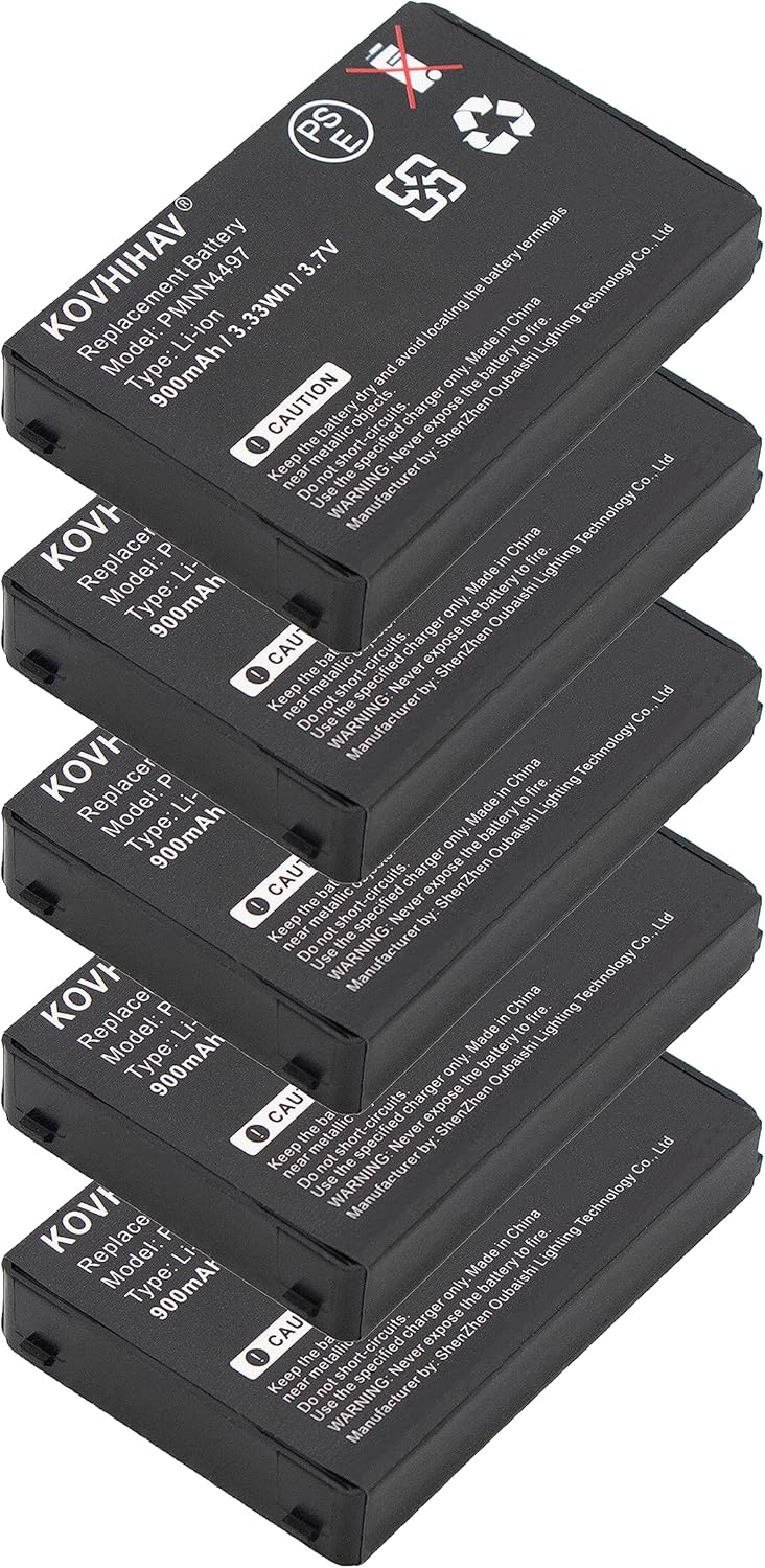 Replacement Battery for Motorola CLS Series - 5-Pack High Capacity