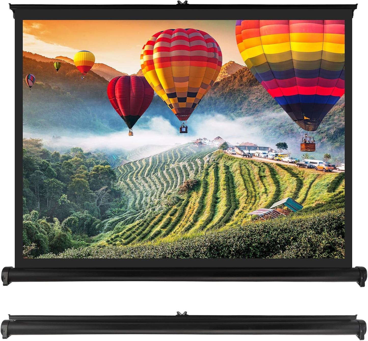 Portable 50 Pyle Projector Screen - Mobile Movie Theater