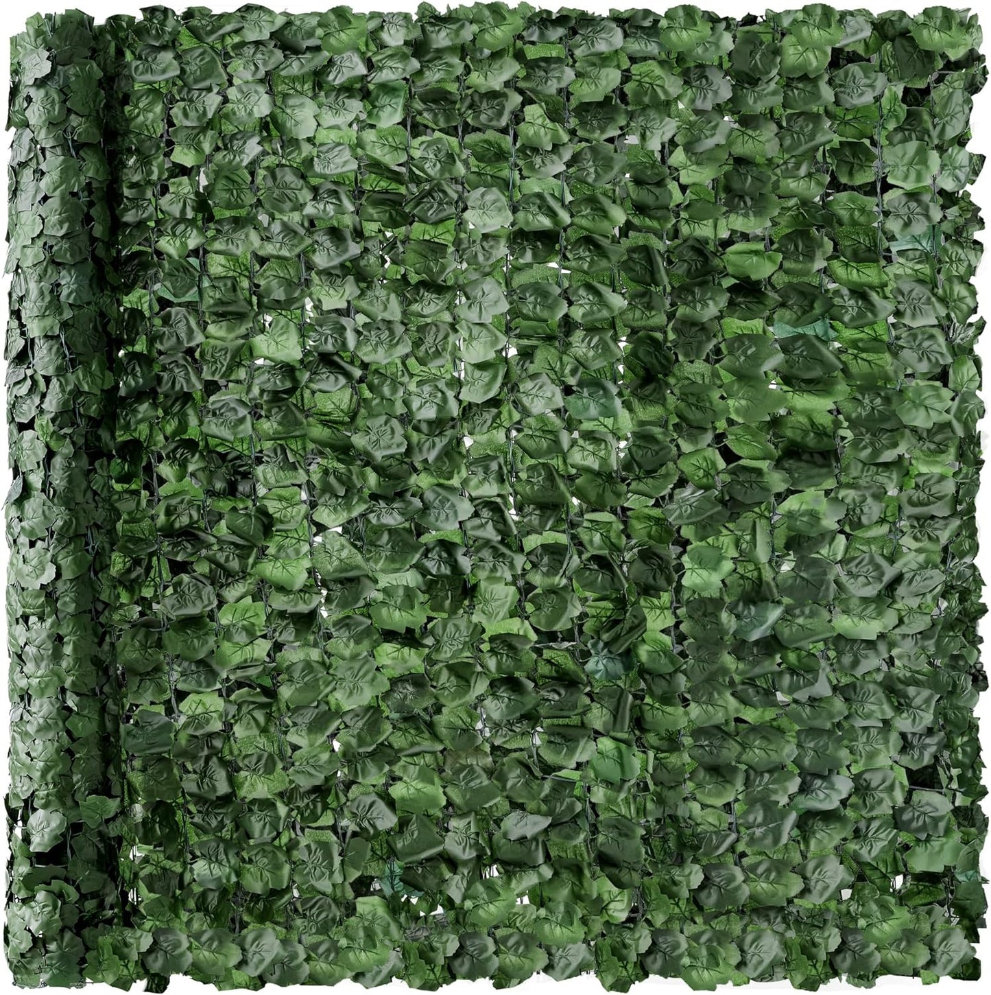 Artificial Faux Ivy Hedge Privacy Fence Wall Screen for Outdoors