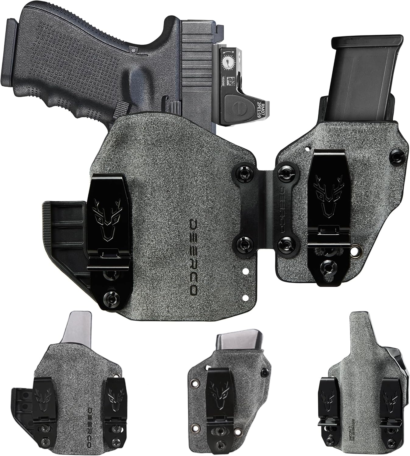 Deerco Appendix Carry Holster for Glock 19 - Comfort & Versatility