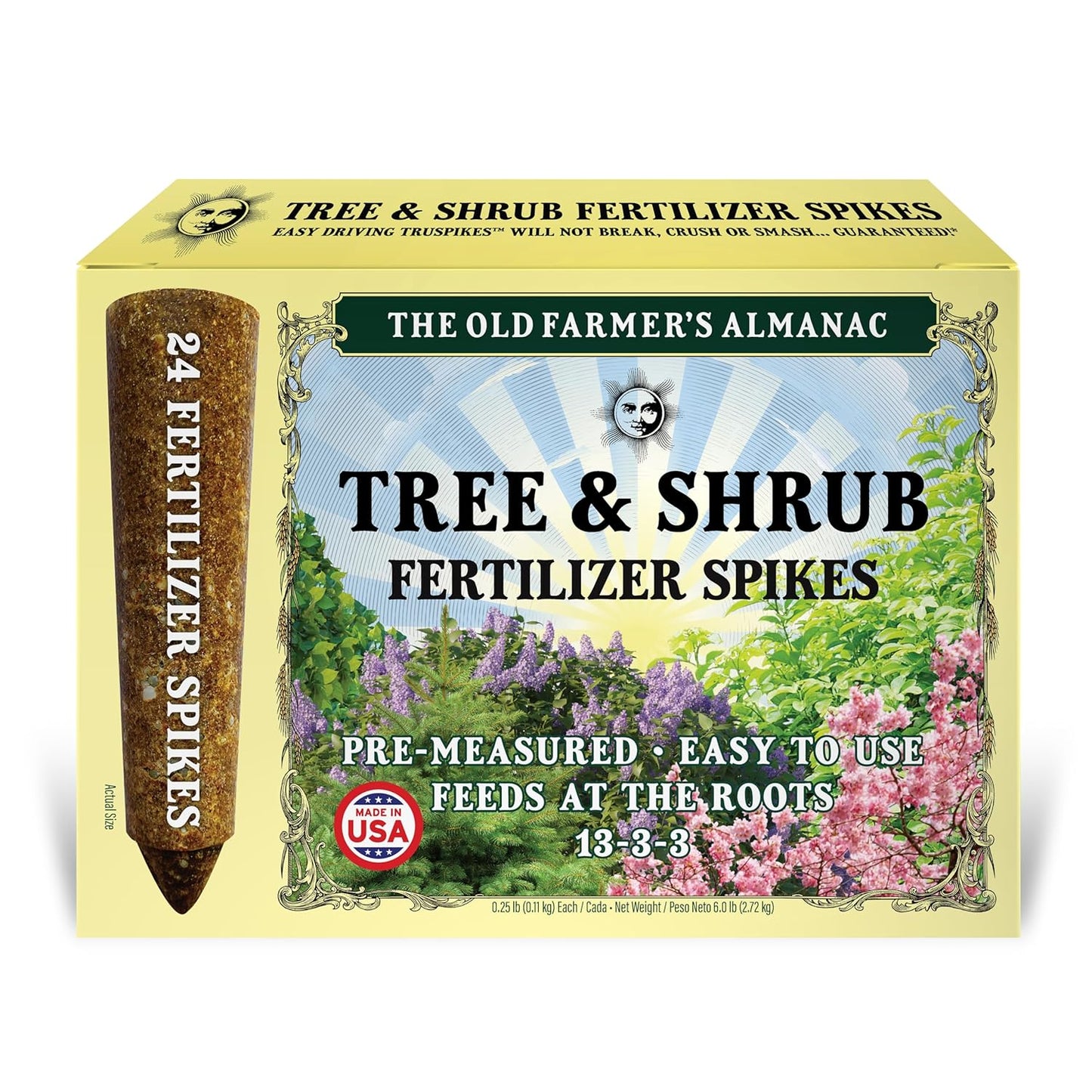 The Old Farmer's Almanac Tree & Shrub Fertilizer Spikes Review