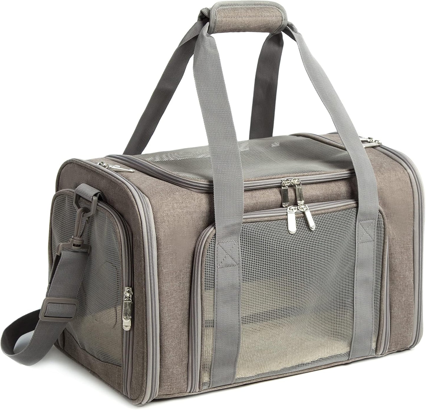 Cat Carrier Dog Carrier Soft Sided Travel Bag for Pets