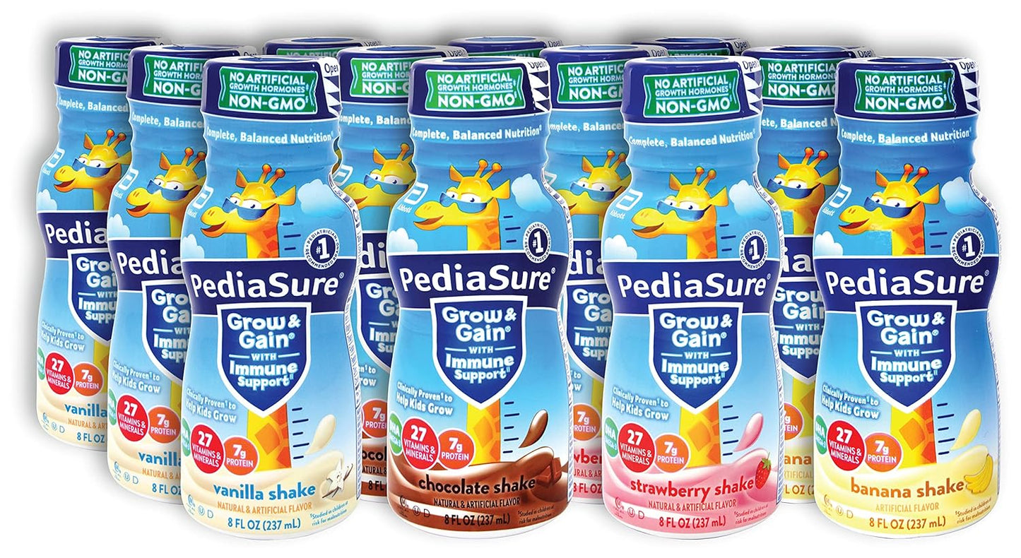 Niro Assortment Kids Immune Support Shake 12 Pack Variety