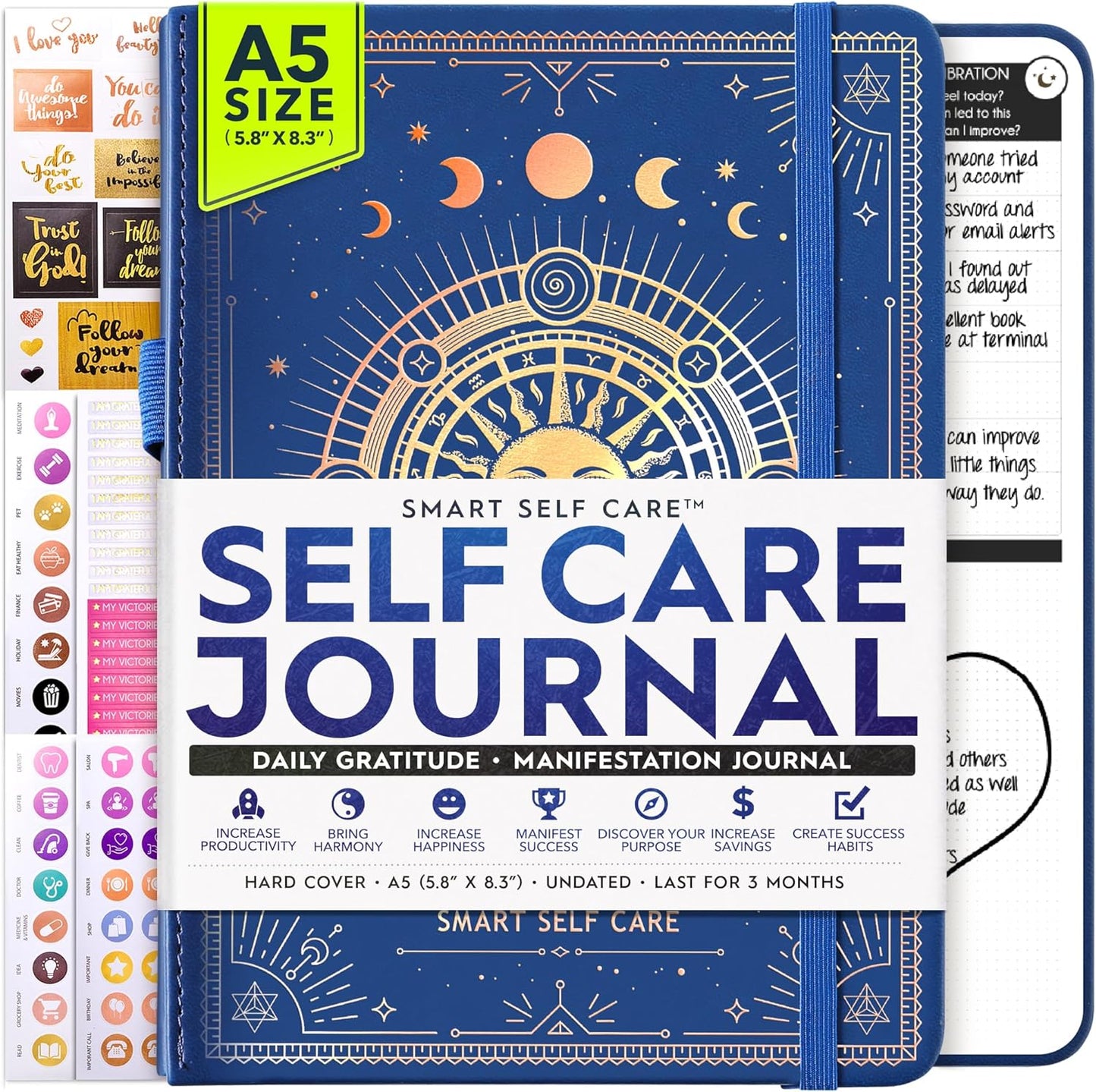 Self Care Journal for Positivity, Gratitude & Manifestation