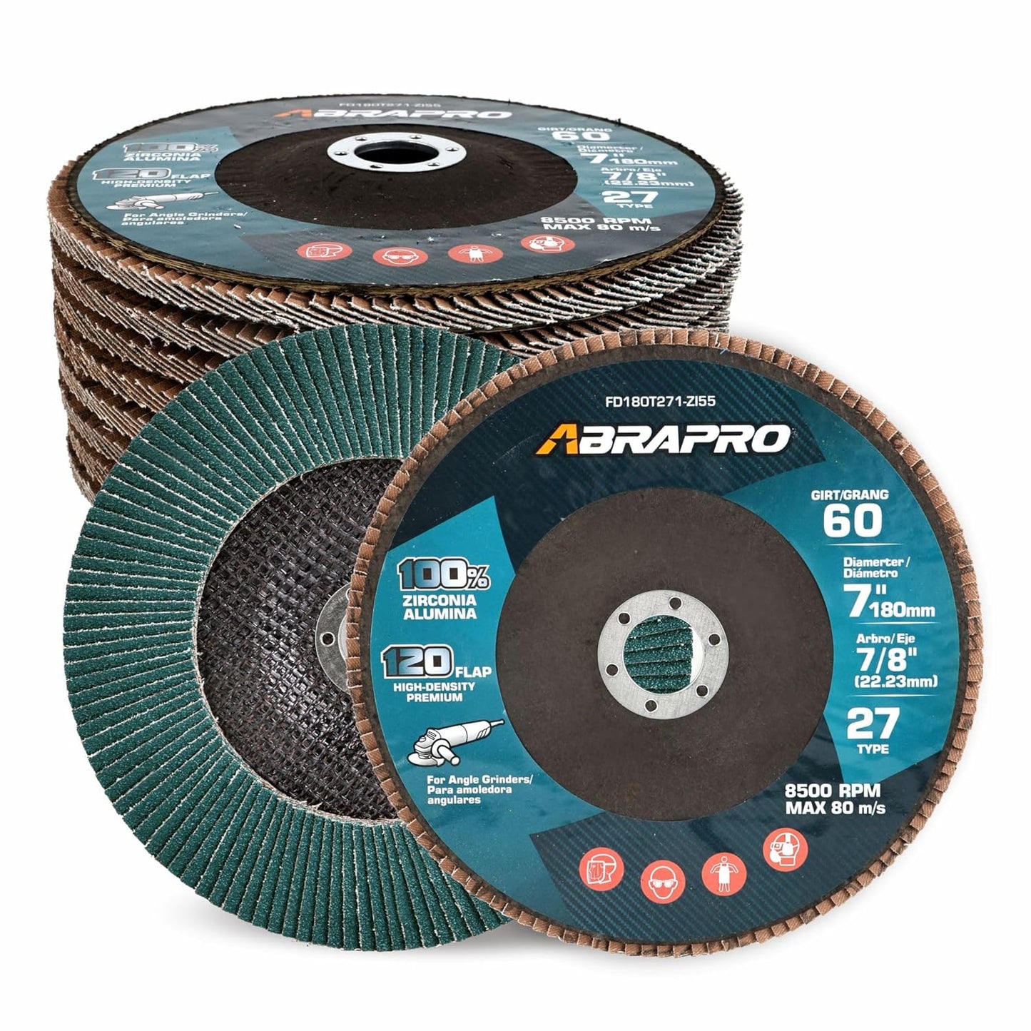 7 Inch Zirconia Flap Discs for High Performance Grinding