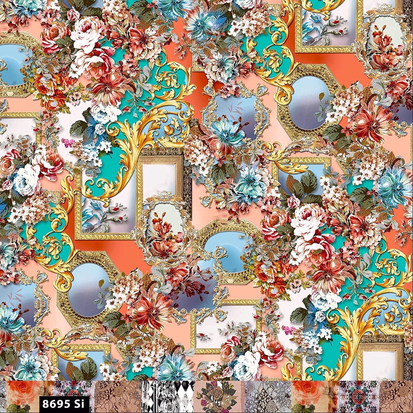 100% Combed Cotton Printed Quilting Fabric for All Your Needs