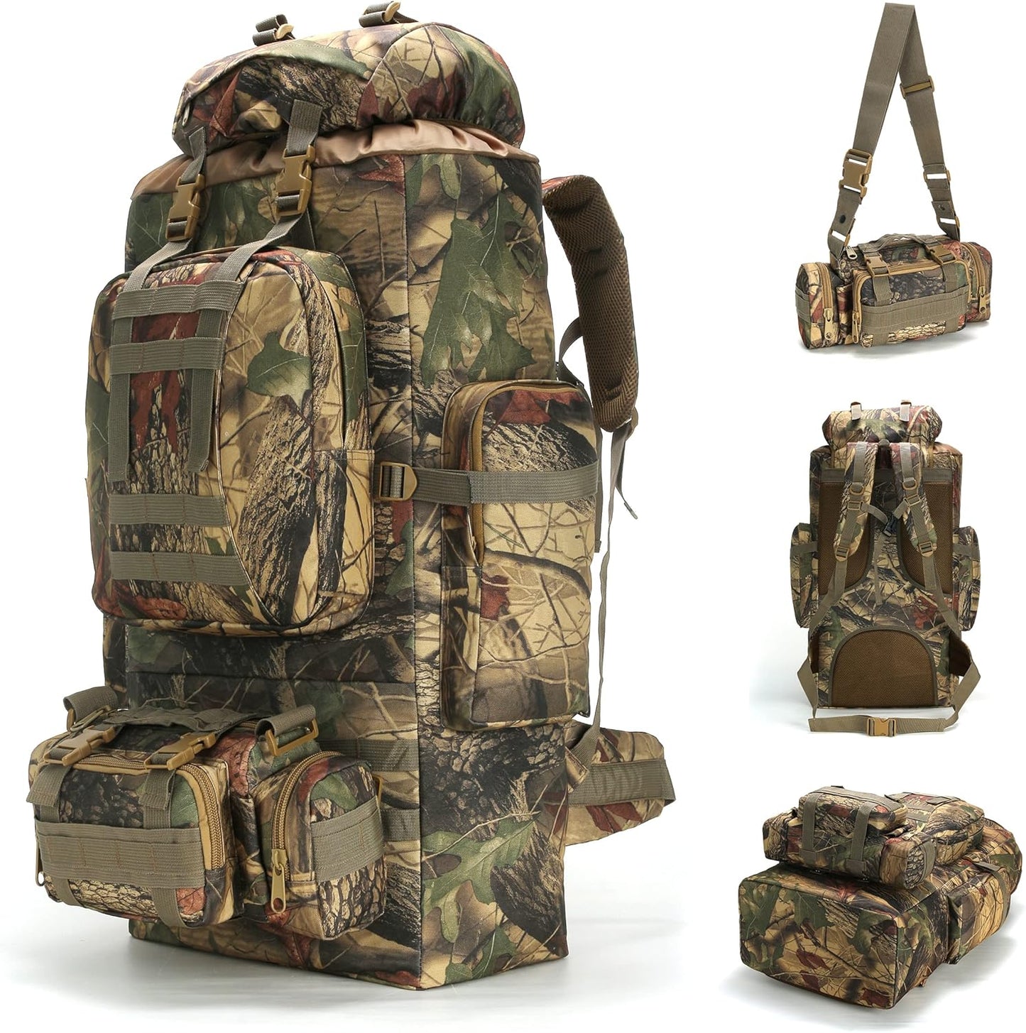 King'sGuard 100L Military Backpack - Elite Gear
