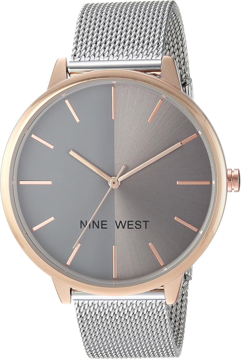 Nine West Women's Mesh Bracelet Watch with Elegant Design